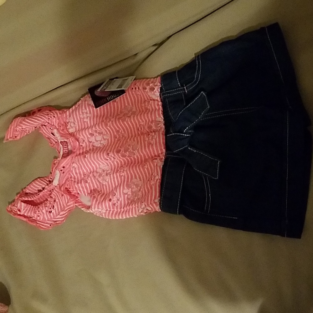 Pink House - Toddler Short jumper